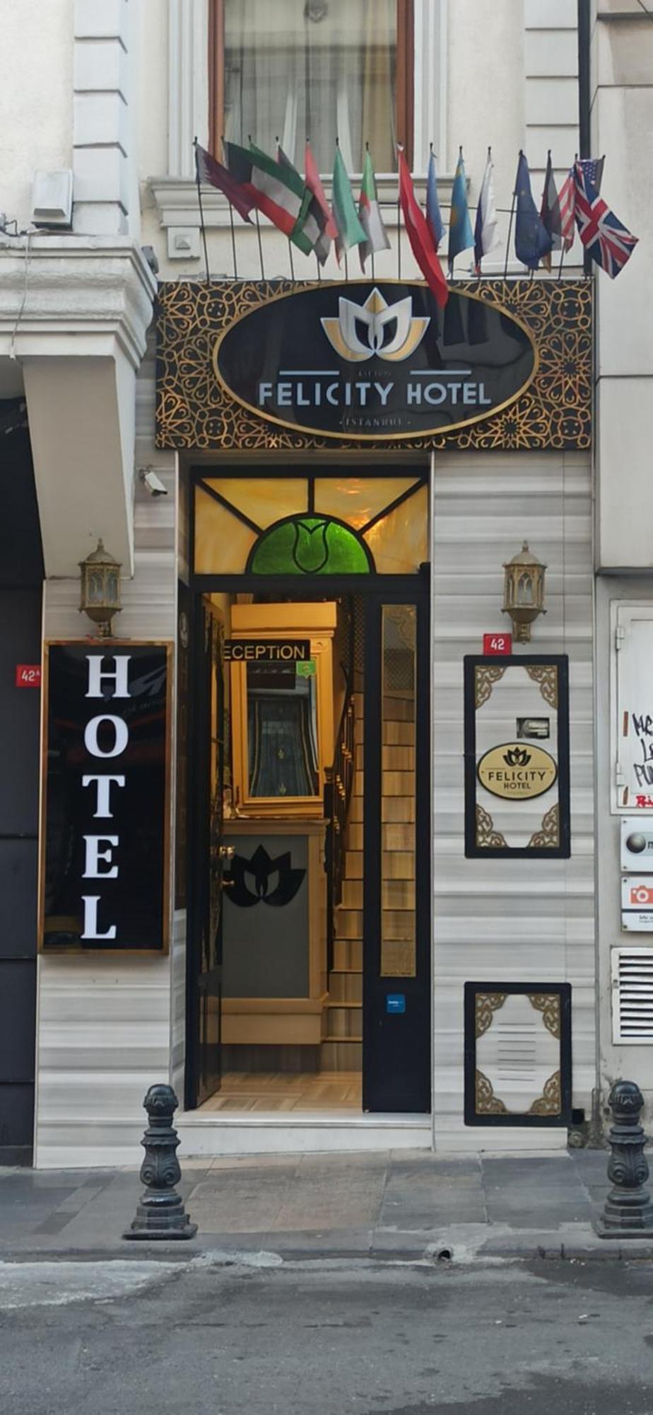 Felicity Hotel Istanbul Exteriör bild